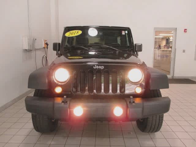 used 2018 Jeep Wrangler JK car, priced at $23,898