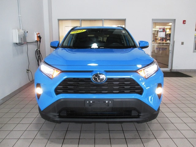 used 2021 Toyota RAV4 car, priced at $29,998