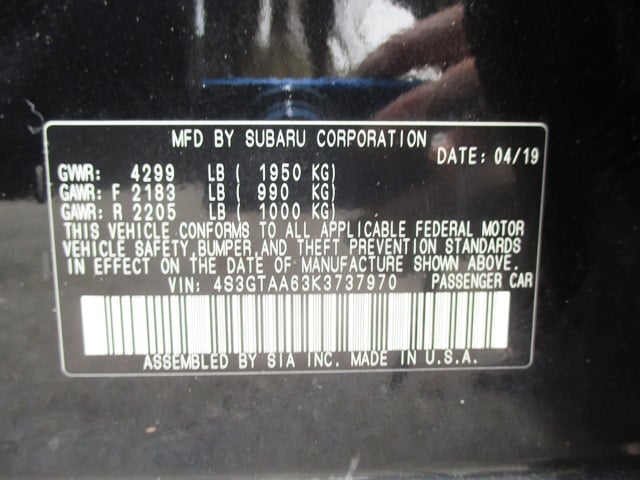 used 2019 Subaru Impreza car, priced at $17,498