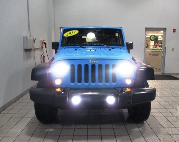 used 2017 Jeep Wrangler JK car, priced at $25,998