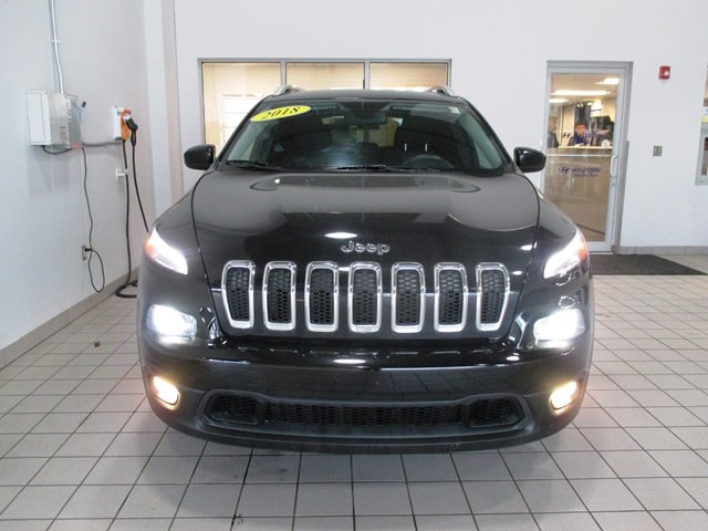 used 2018 Jeep Cherokee car, priced at $14,998