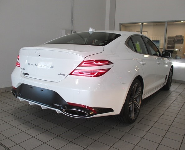 used 2024 Genesis G70 car, priced at $44,980