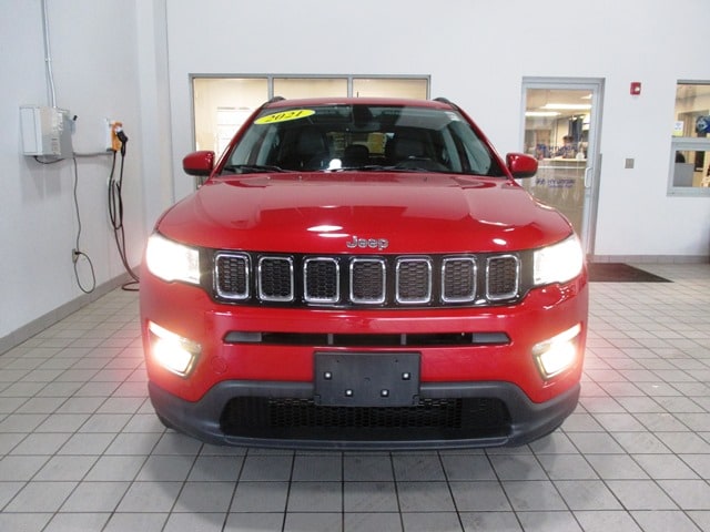 used 2021 Jeep Compass car, priced at $22,998
