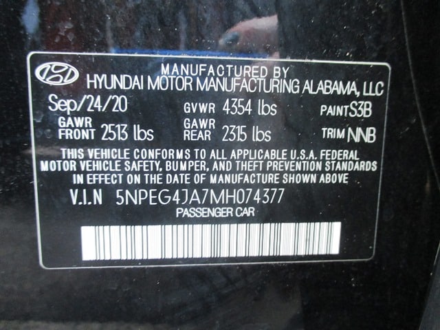 used 2021 Hyundai Sonata car, priced at $18,998