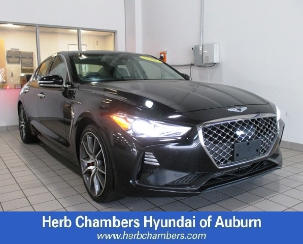 used 2021 Genesis G70 car, priced at $29,598