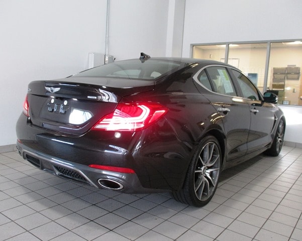 used 2021 Genesis G70 car, priced at $29,598