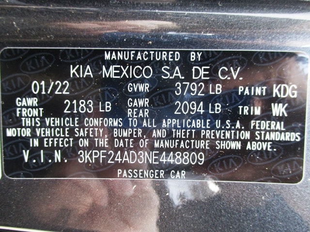 used 2022 Kia Forte car, priced at $17,998