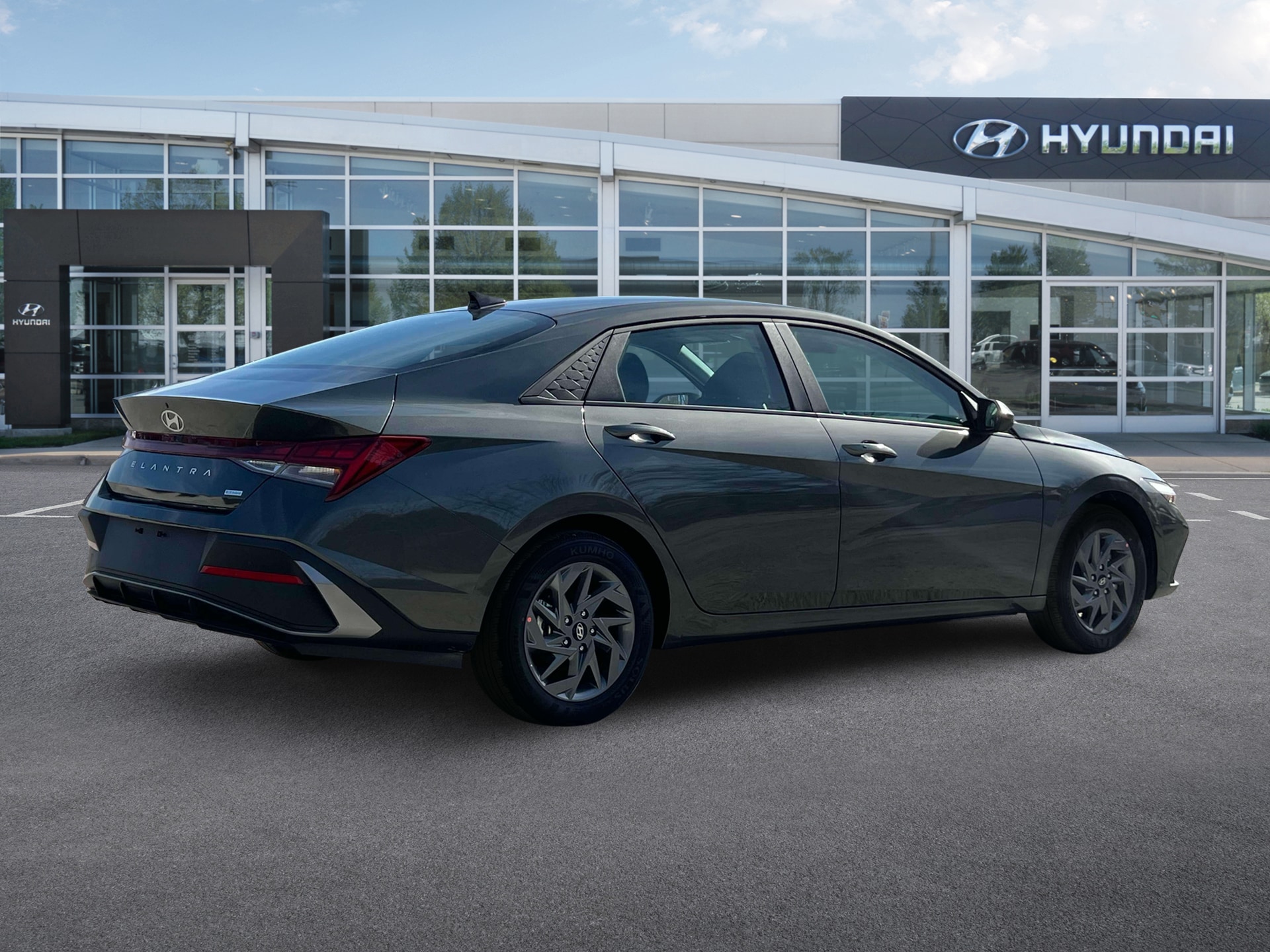 new 2025 Hyundai Elantra Hybrid car, priced at $25,616