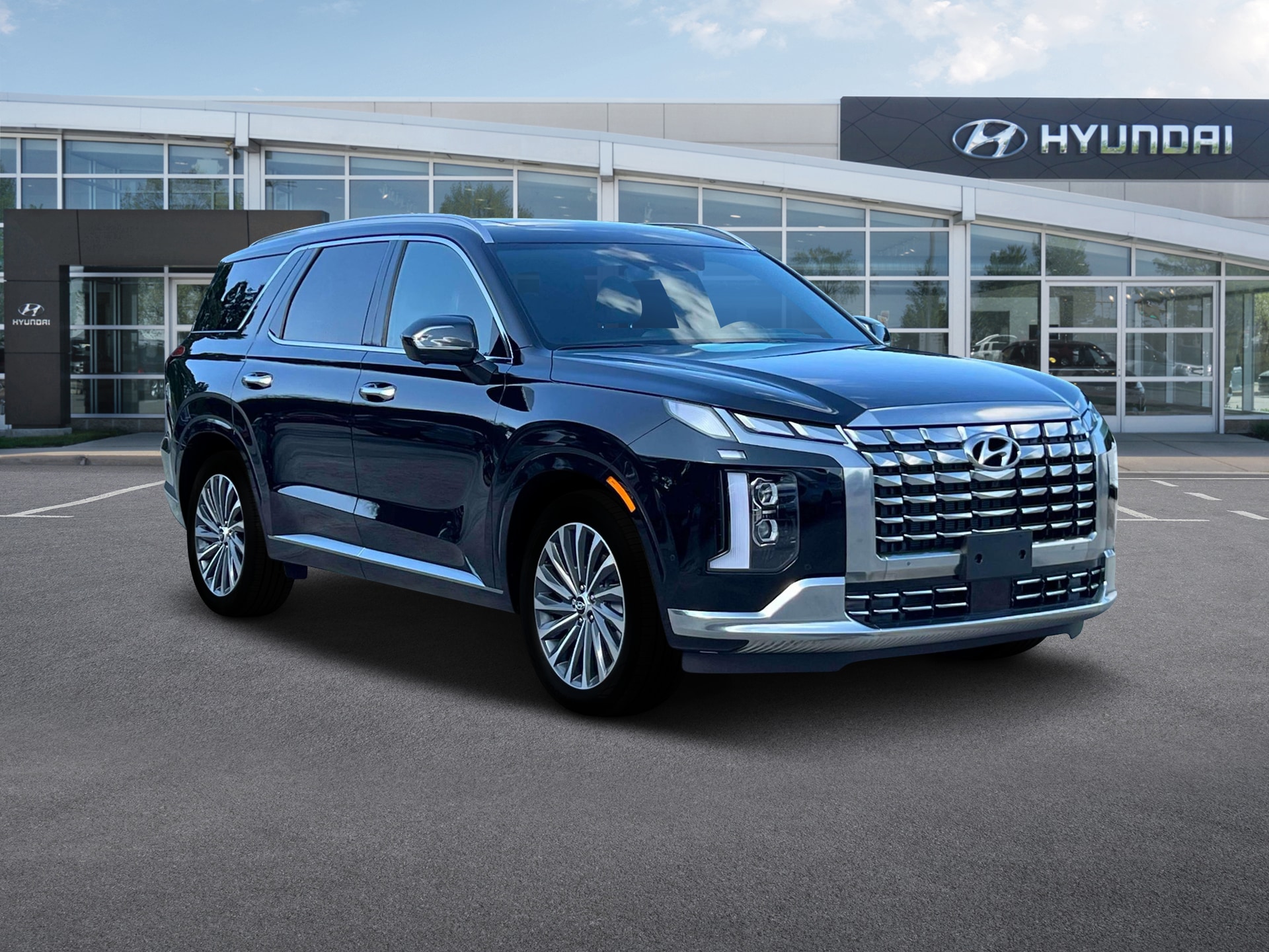 new 2025 Hyundai Palisade car, priced at $51,358