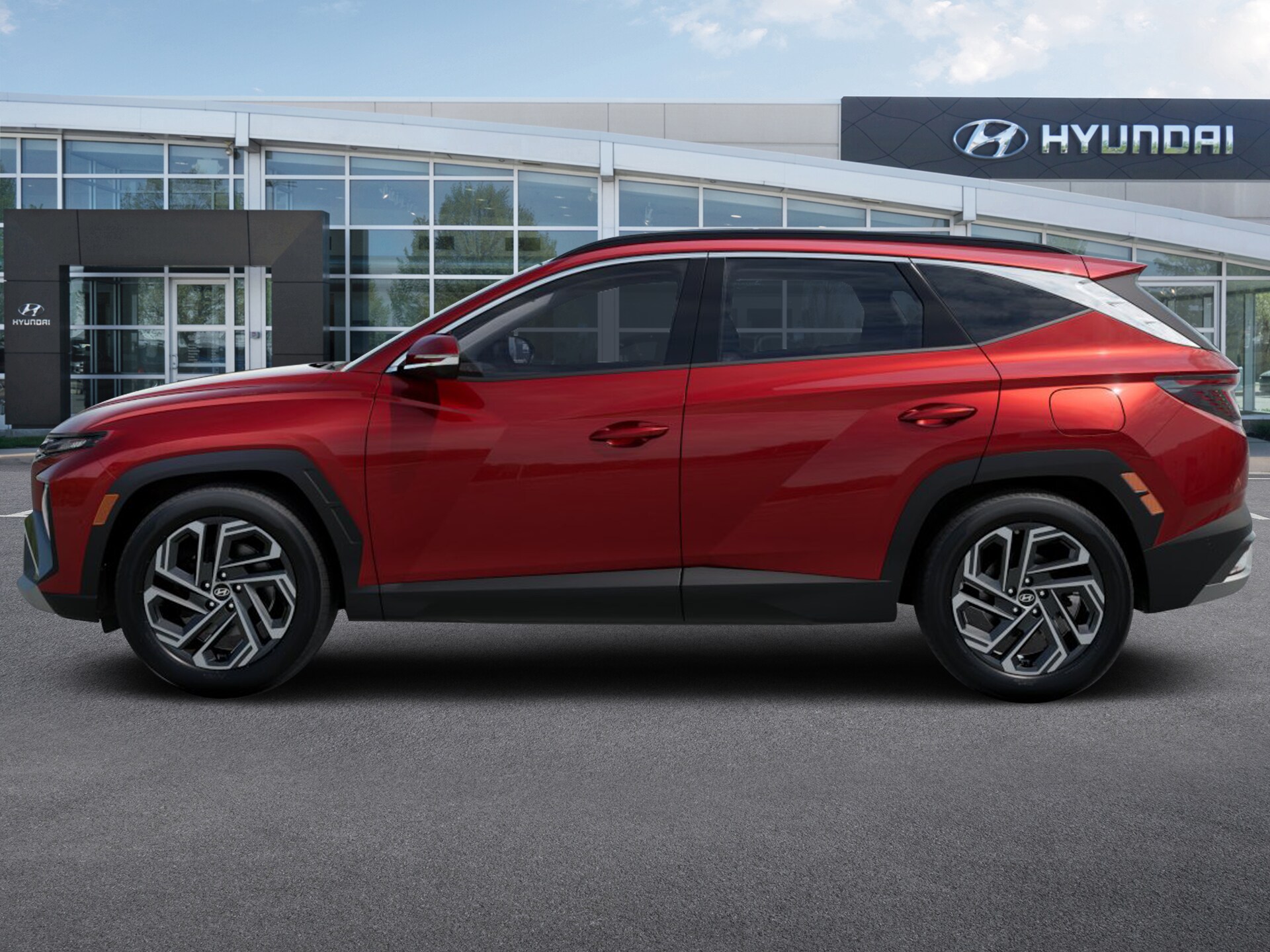 new 2025 Hyundai Tucson car, priced at $41,230