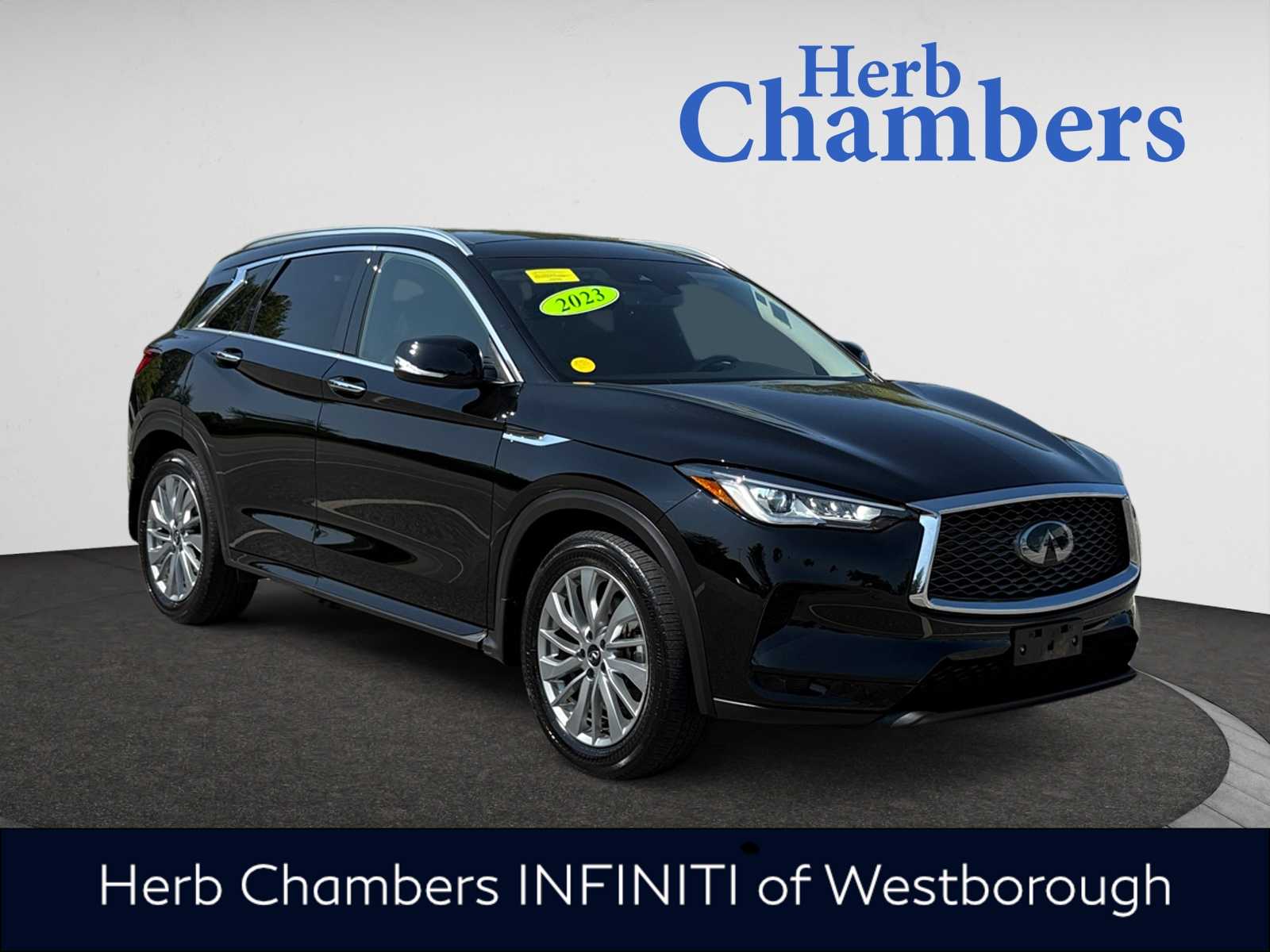used 2023 INFINITI QX50 car, priced at $34,598