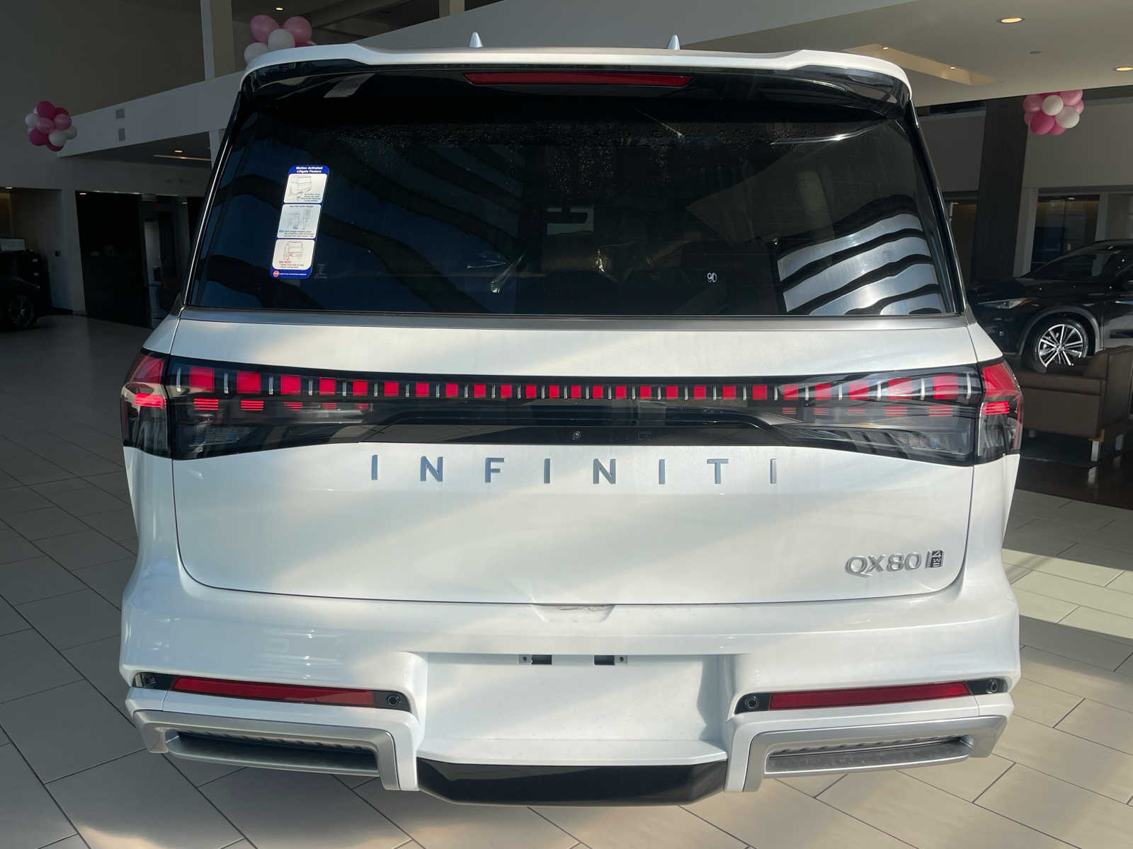 new 2025 INFINITI QX80 car, priced at $95,357