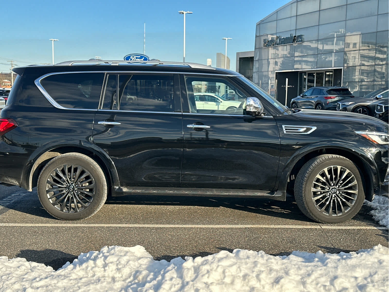 used 2023 INFINITI QX80 car, priced at $55,998