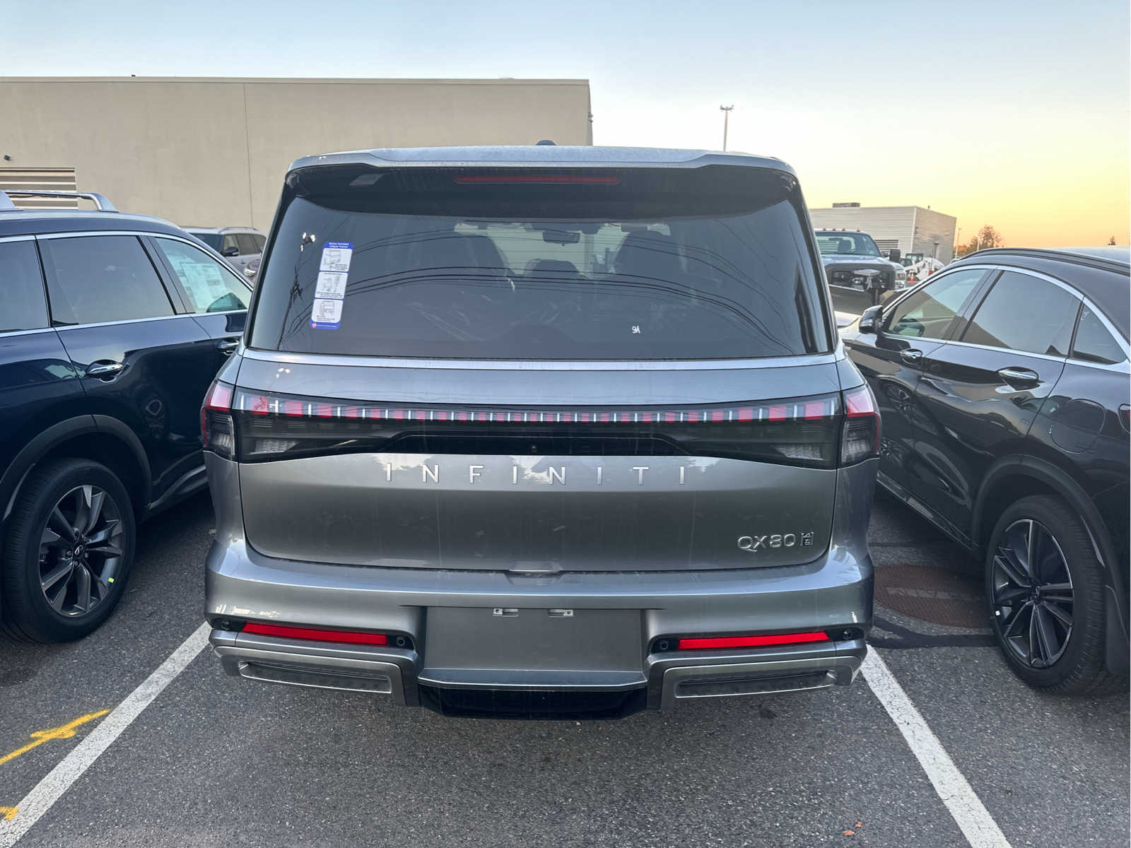 new 2025 INFINITI QX80 car, priced at $98,464