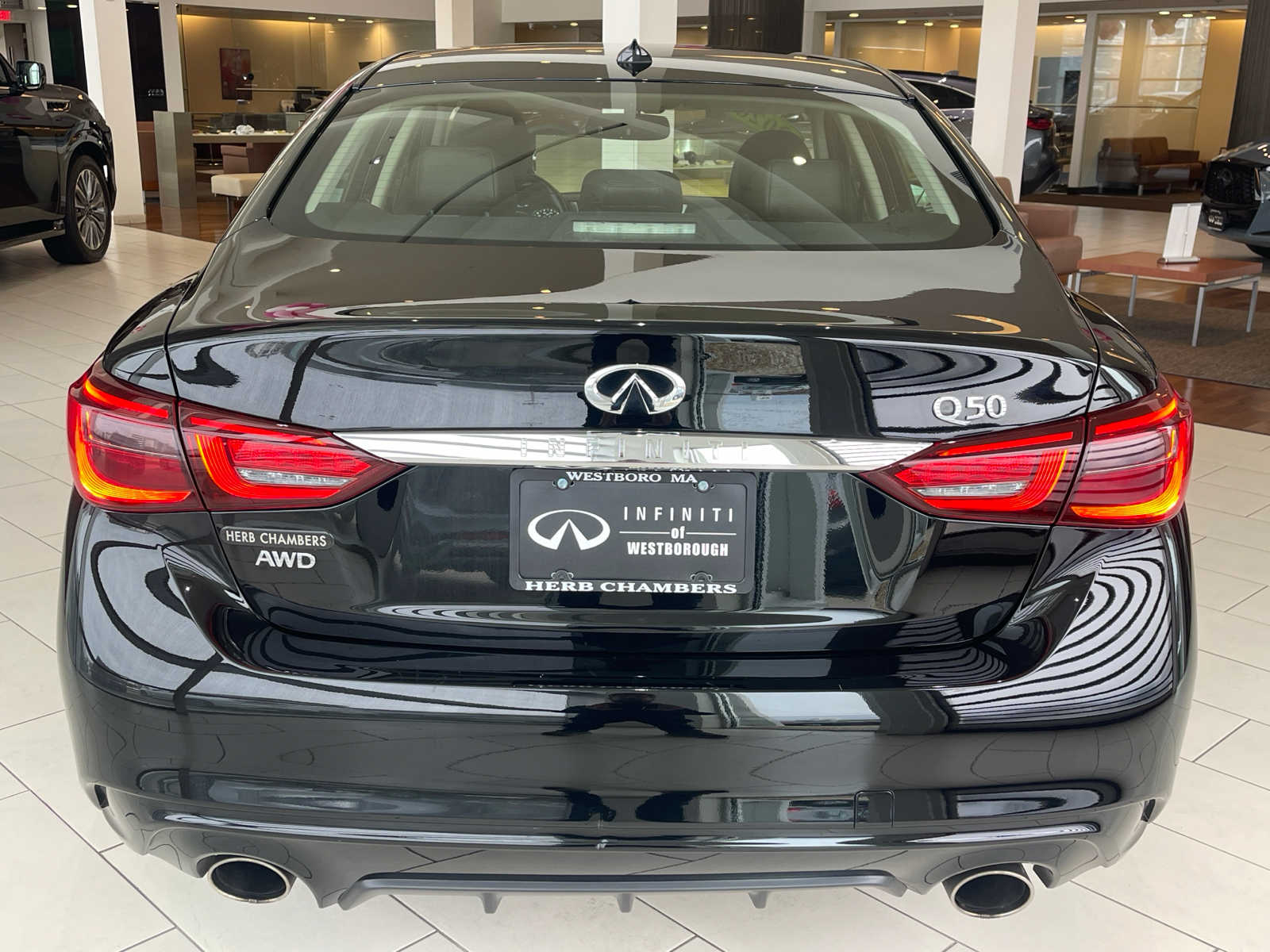 used 2020 INFINITI Q50 car, priced at $19,598