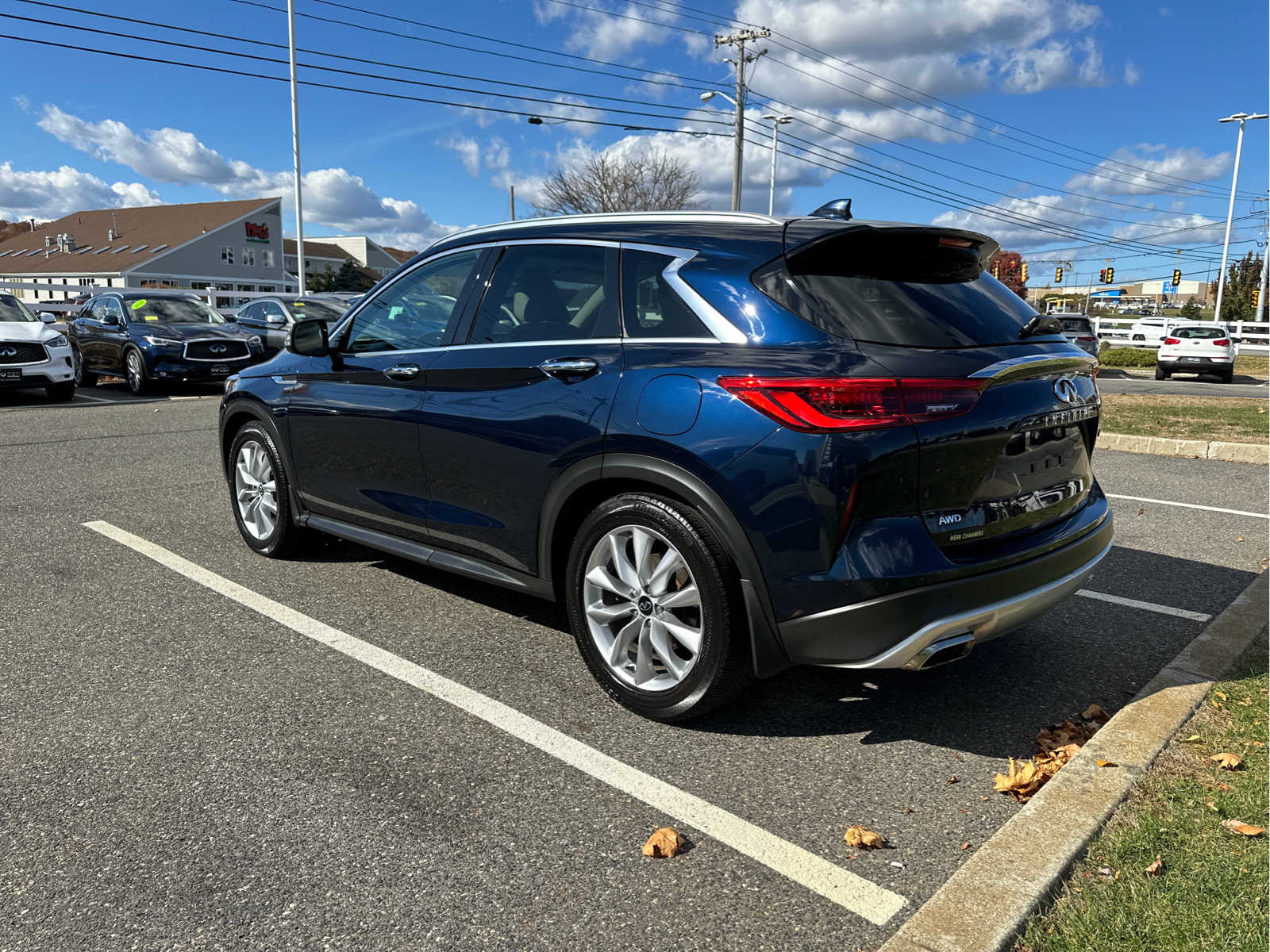 used 2020 INFINITI QX50 car, priced at $23,998