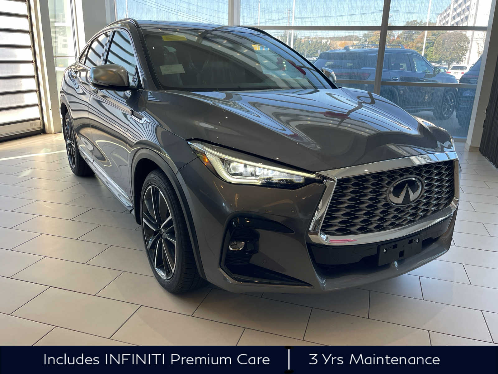 new 2025 INFINITI QX55 car, priced at $58,955