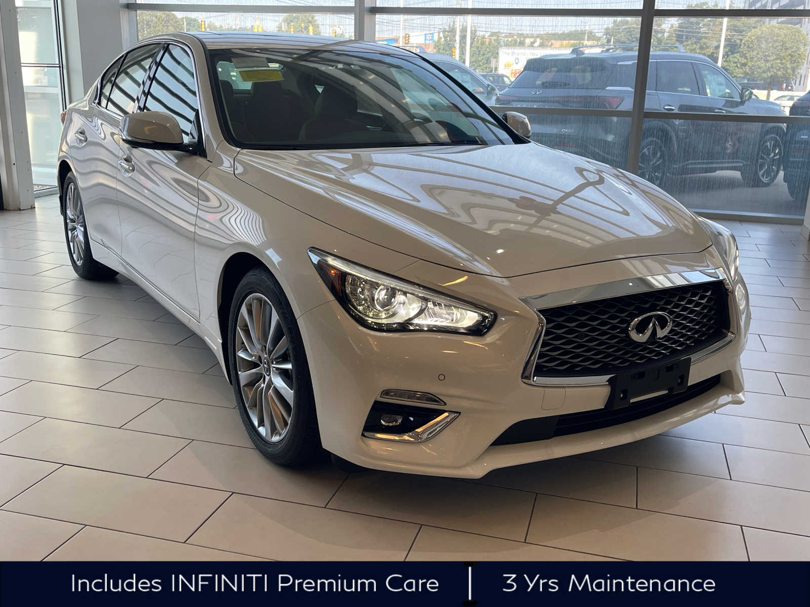 new 2024 INFINITI Q50 car, priced at $46,604