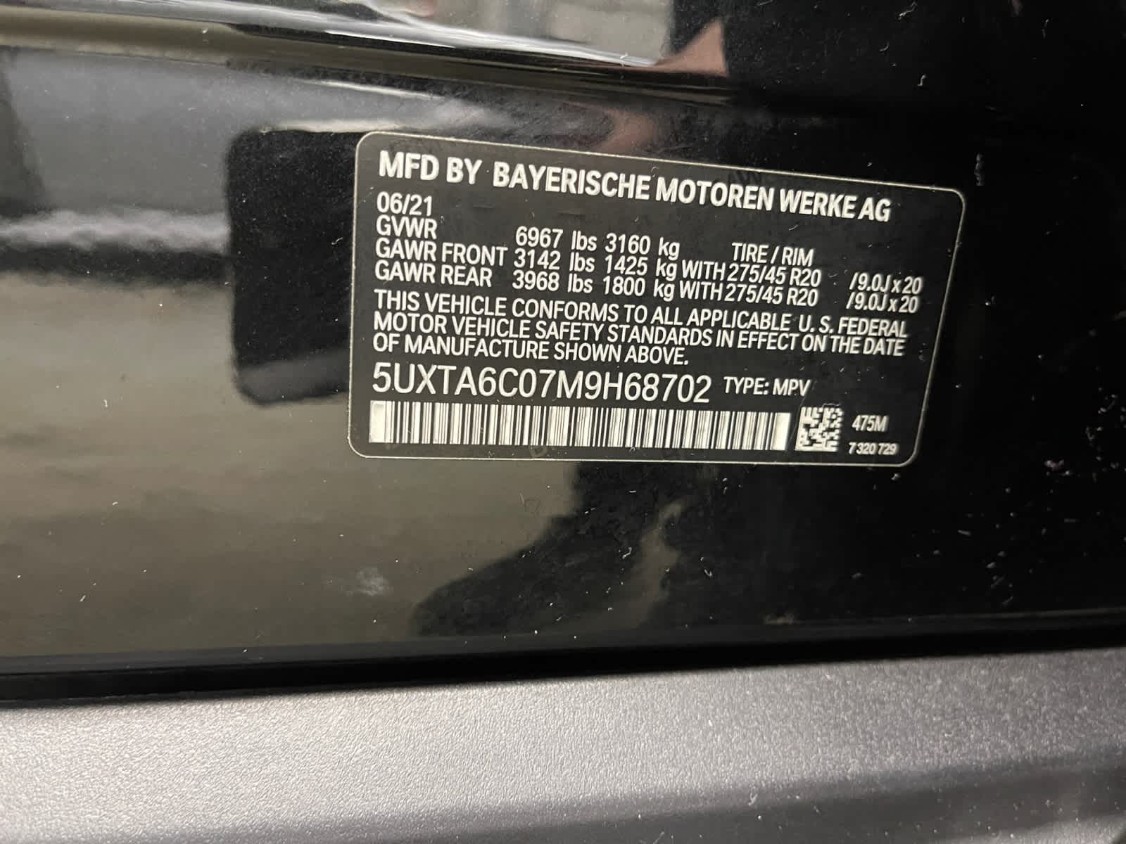 used 2021 BMW X5 PHEV car, priced at $43,998