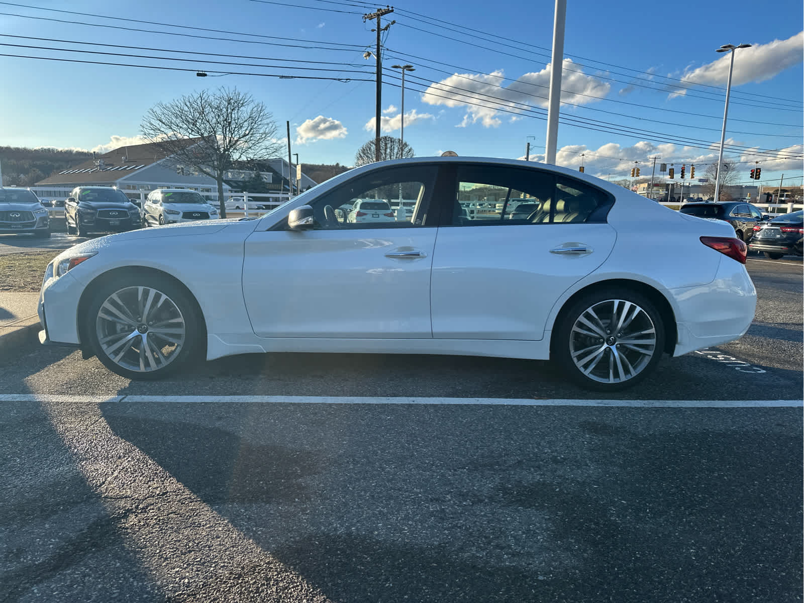 used 2023 INFINITI Q50 car, priced at $36,898