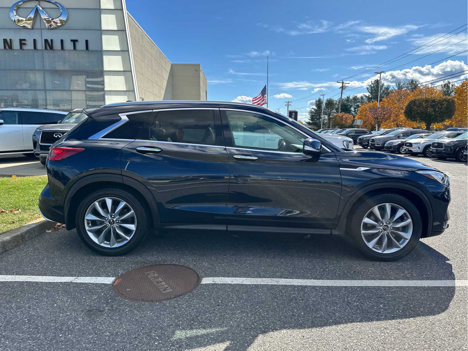 used 2020 INFINITI QX50 car, priced at $23,998