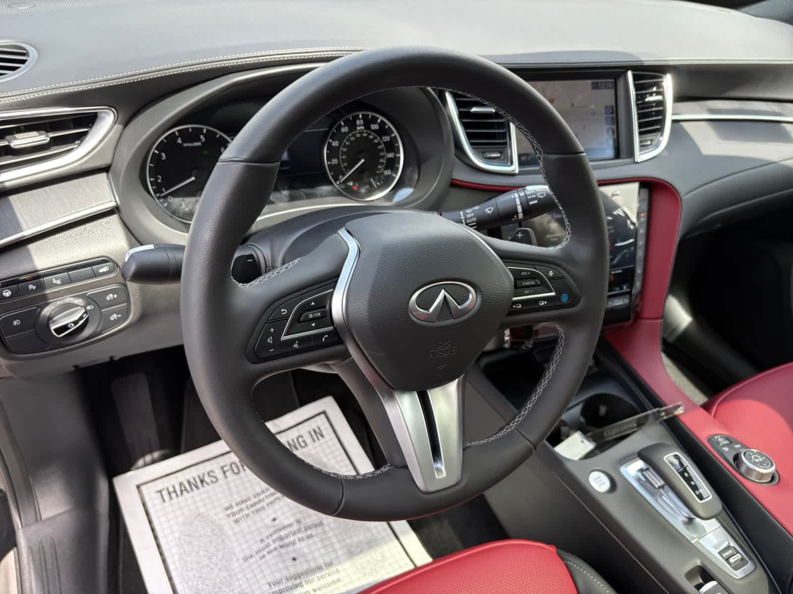 new 2025 INFINITI QX55 car, priced at $62,875