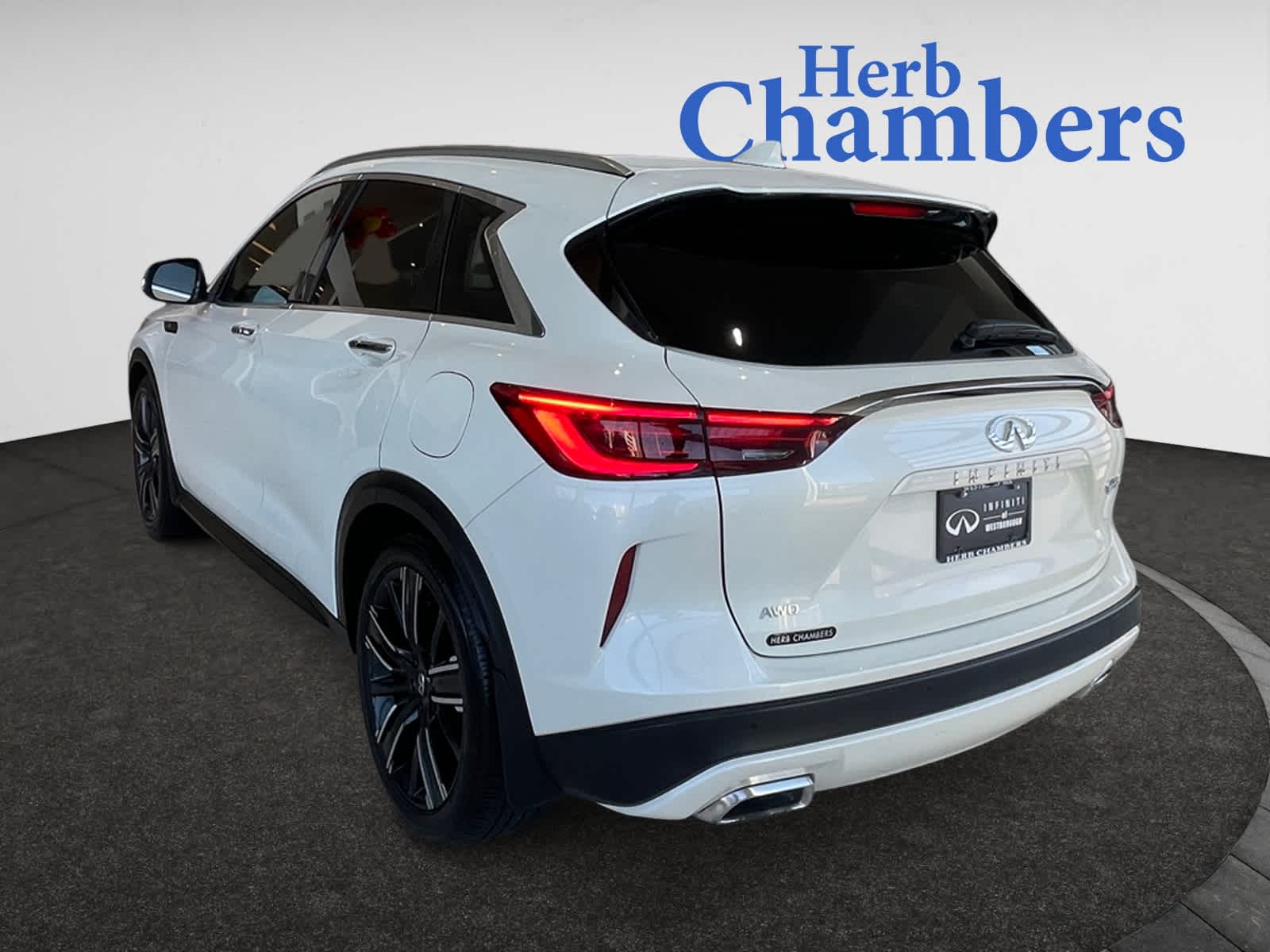 used 2021 INFINITI QX50 car, priced at $27,498