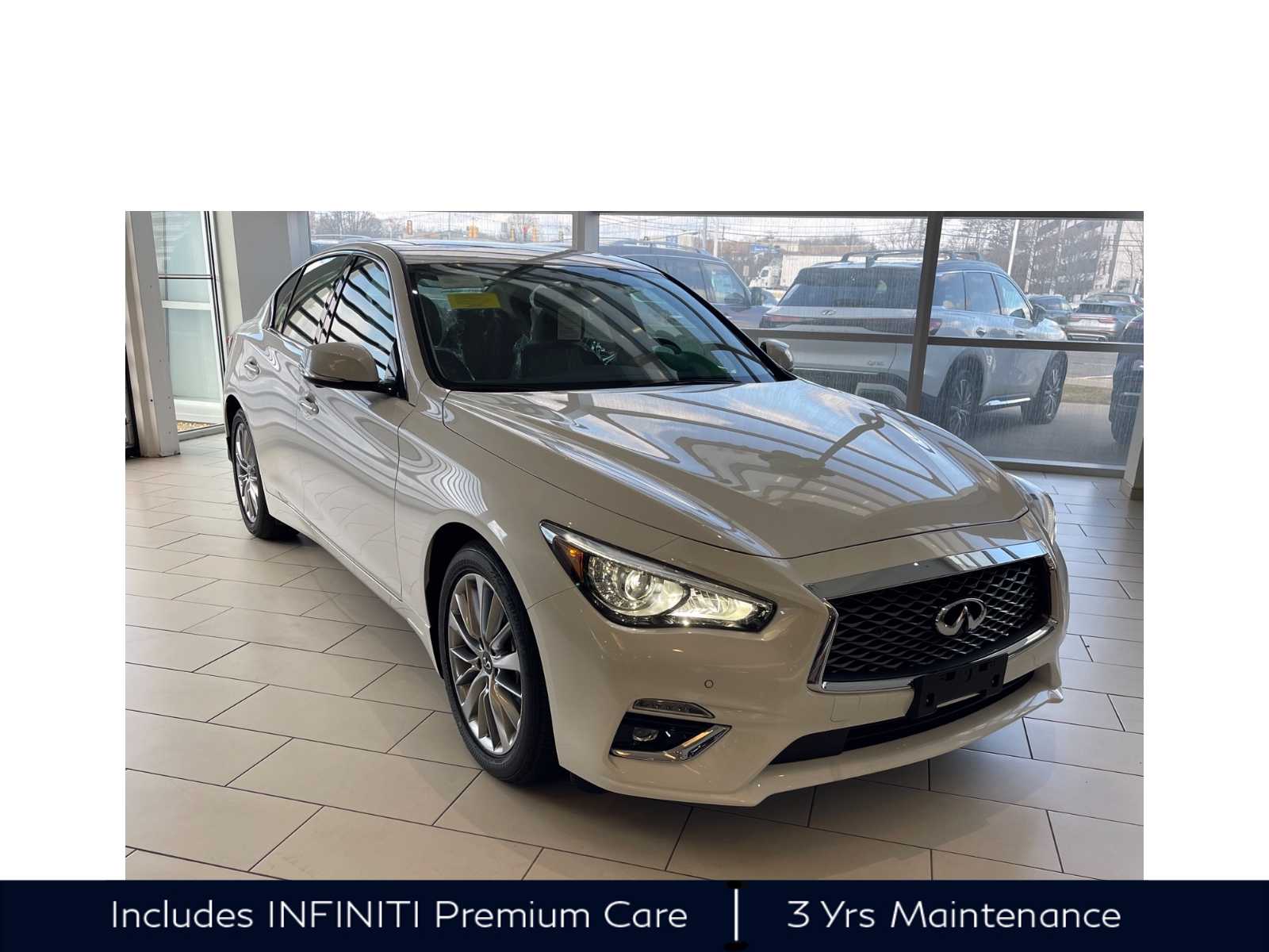 new 2024 INFINITI Q50 car, priced at $45,485