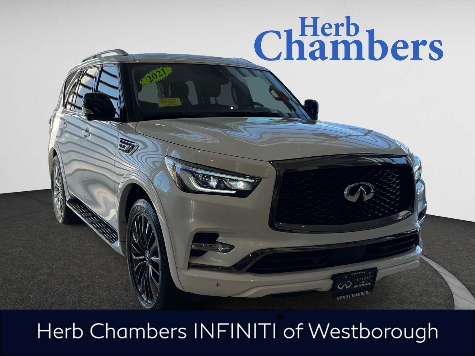 used 2021 INFINITI QX80 car, priced at $44,998