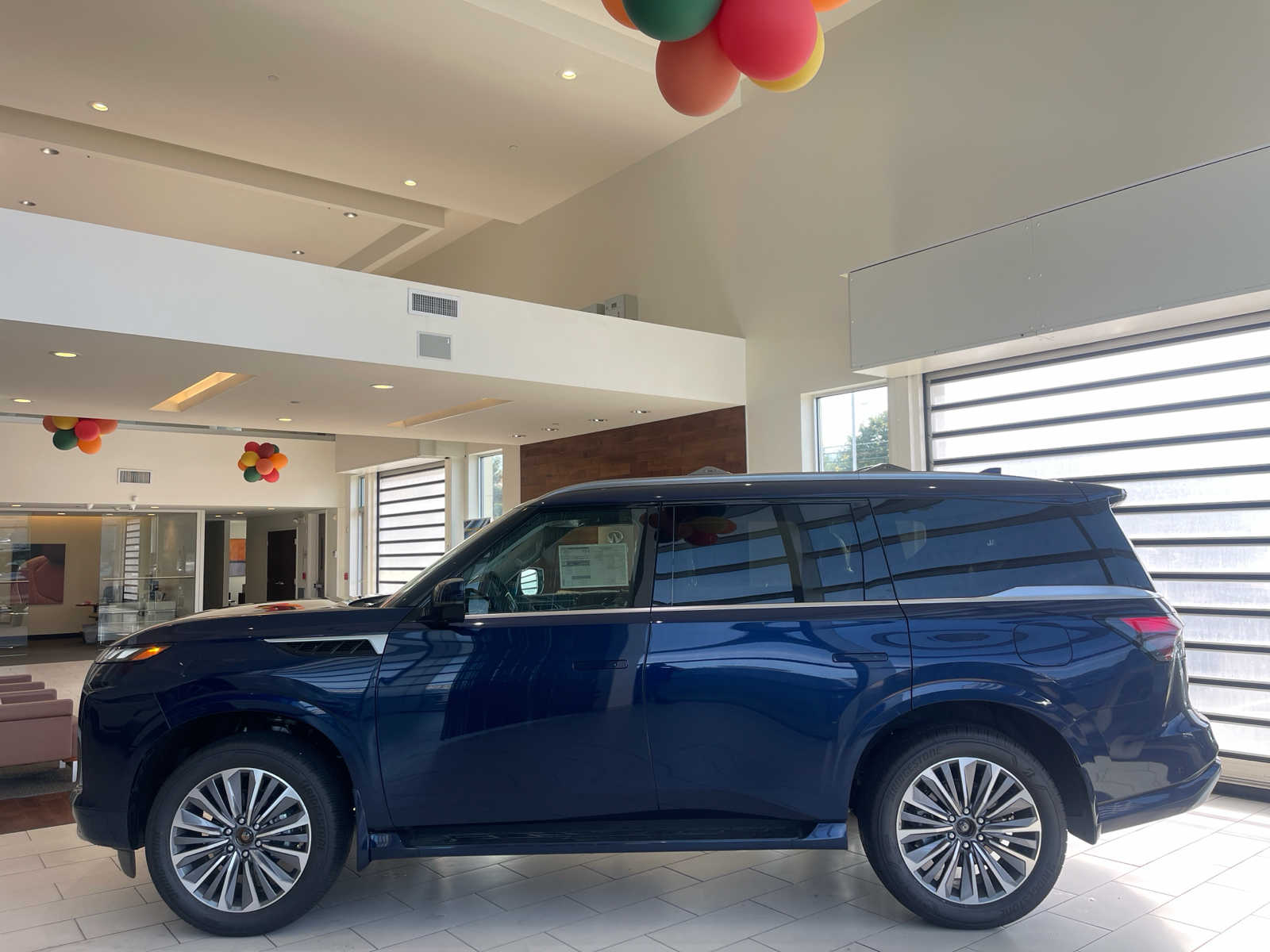 new 2025 INFINITI QX80 car, priced at $103,996