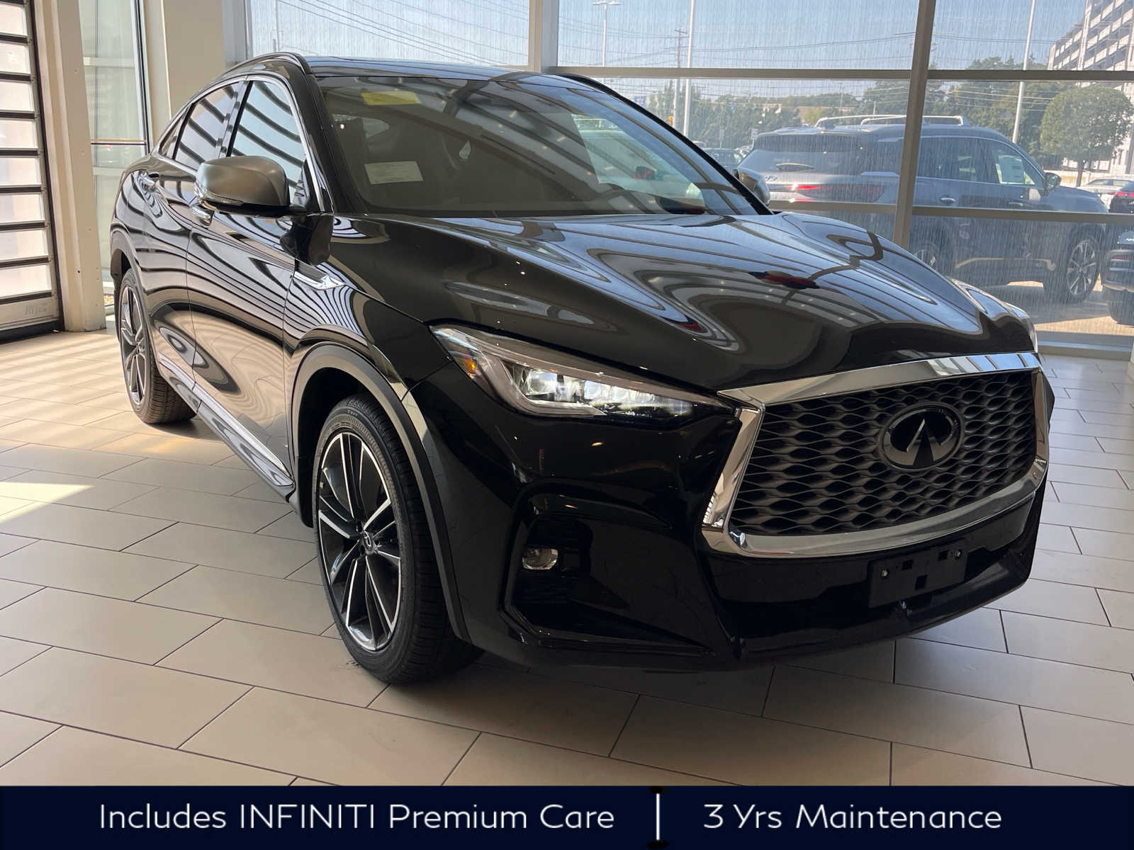 new 2025 INFINITI QX55 car, priced at $59,078