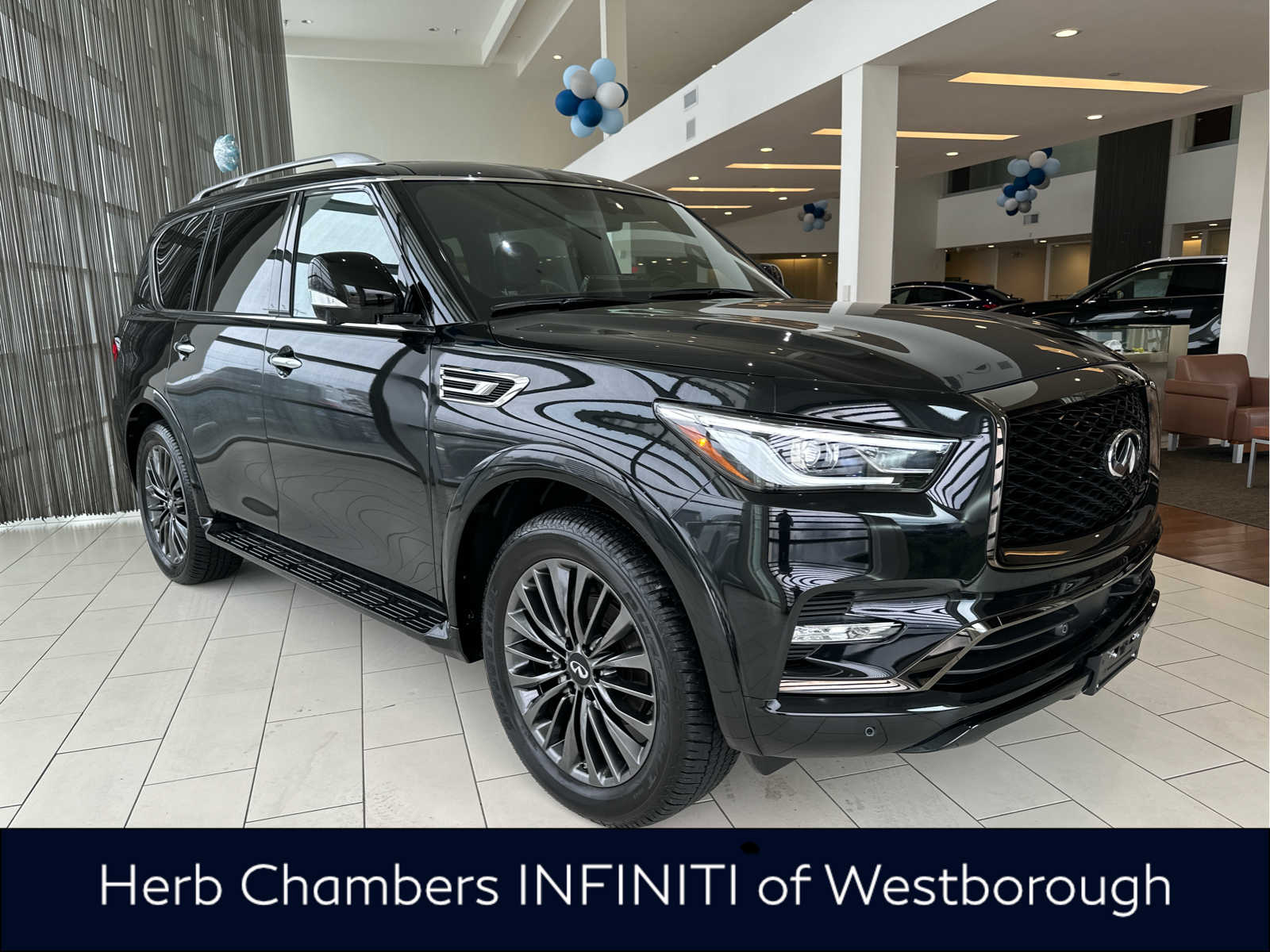 used 2024 INFINITI QX80 car, priced at $67,498