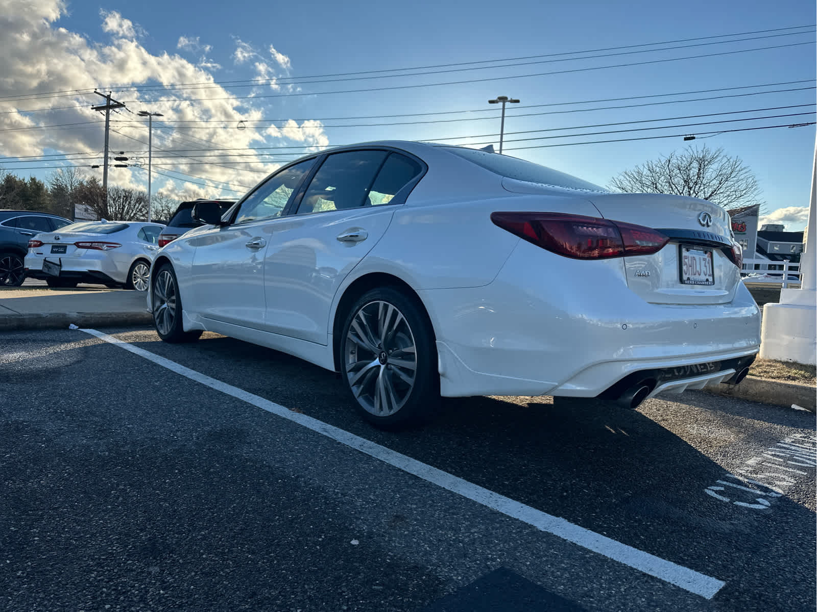 used 2023 INFINITI Q50 car, priced at $36,898