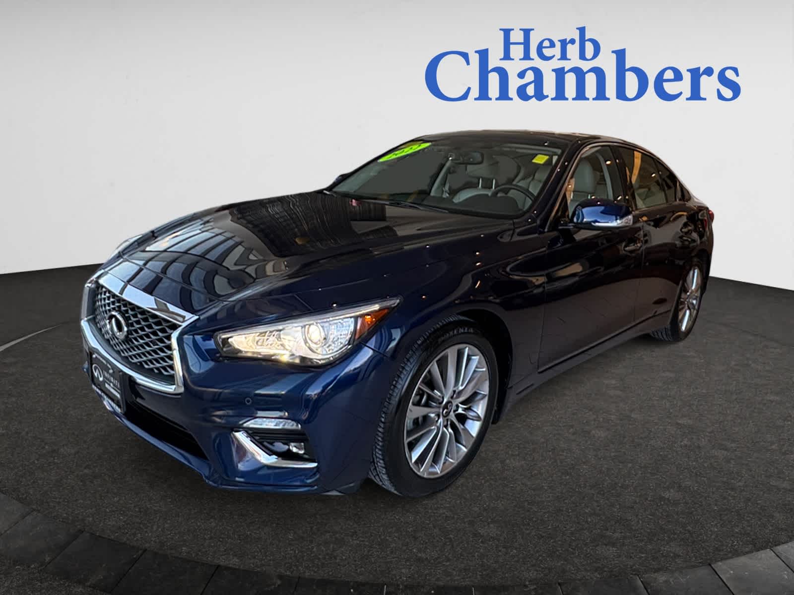 used 2022 INFINITI Q50 car, priced at $28,998