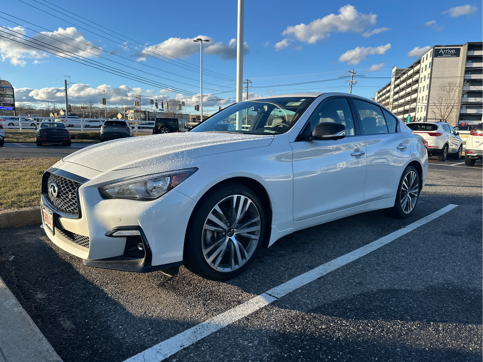 used 2023 INFINITI Q50 car, priced at $36,898