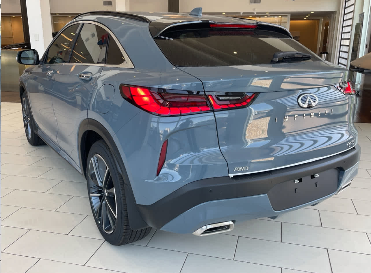 new 2025 INFINITI QX55 car, priced at $54,815