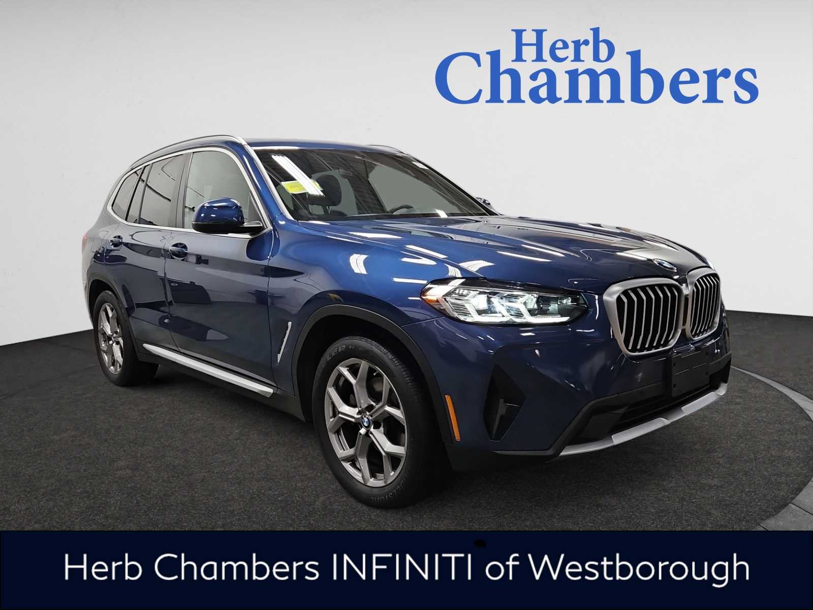 used 2022 BMW X3 car, priced at $34,298