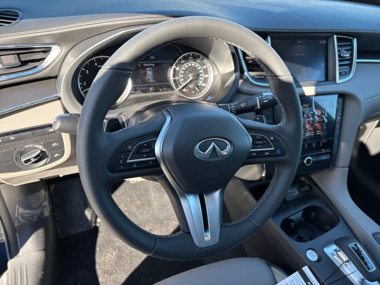 new 2025 INFINITI QX50 car, priced at $47,318