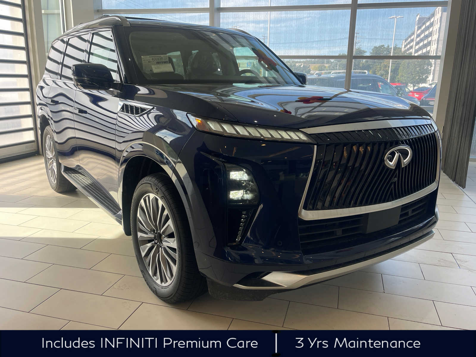 new 2025 INFINITI QX80 car, priced at $103,996