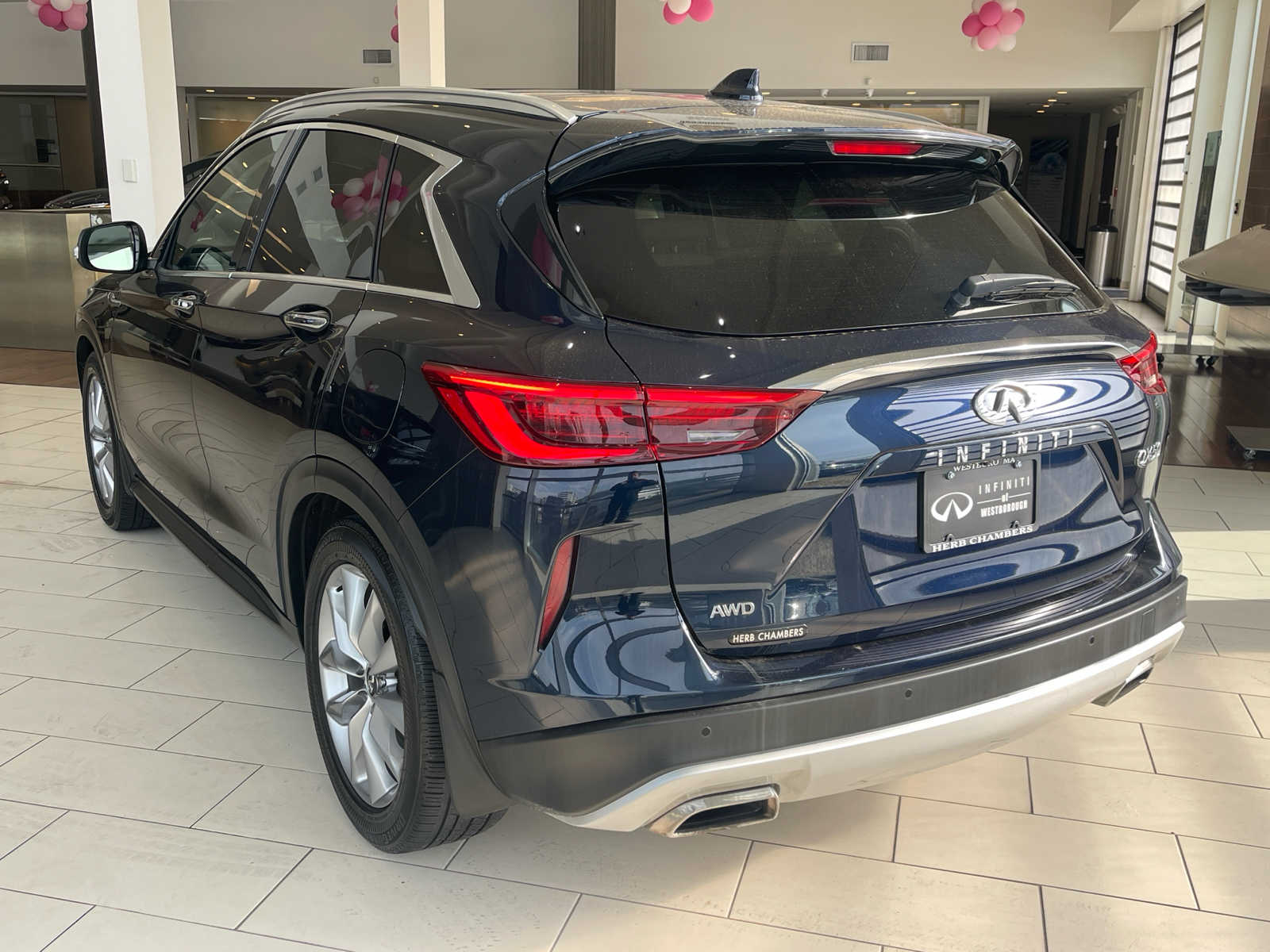 used 2020 INFINITI QX50 car, priced at $21,098