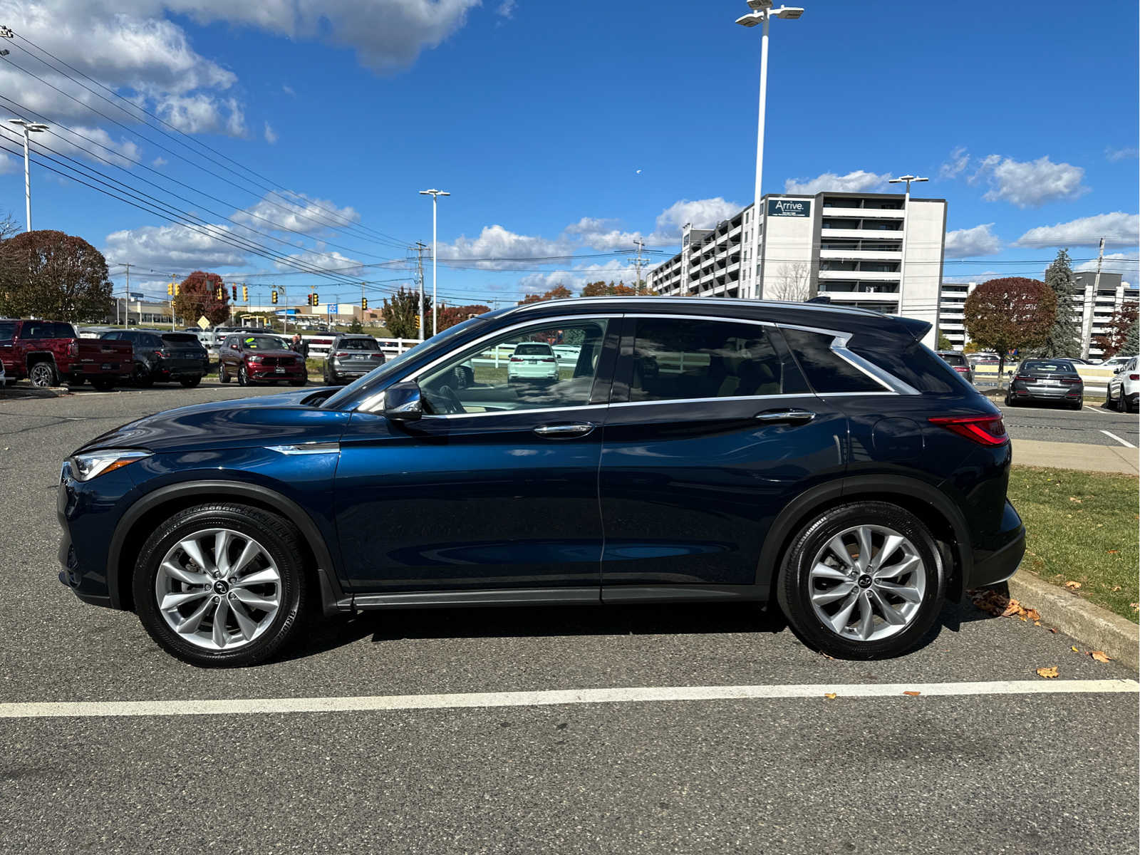 used 2020 INFINITI QX50 car, priced at $23,998