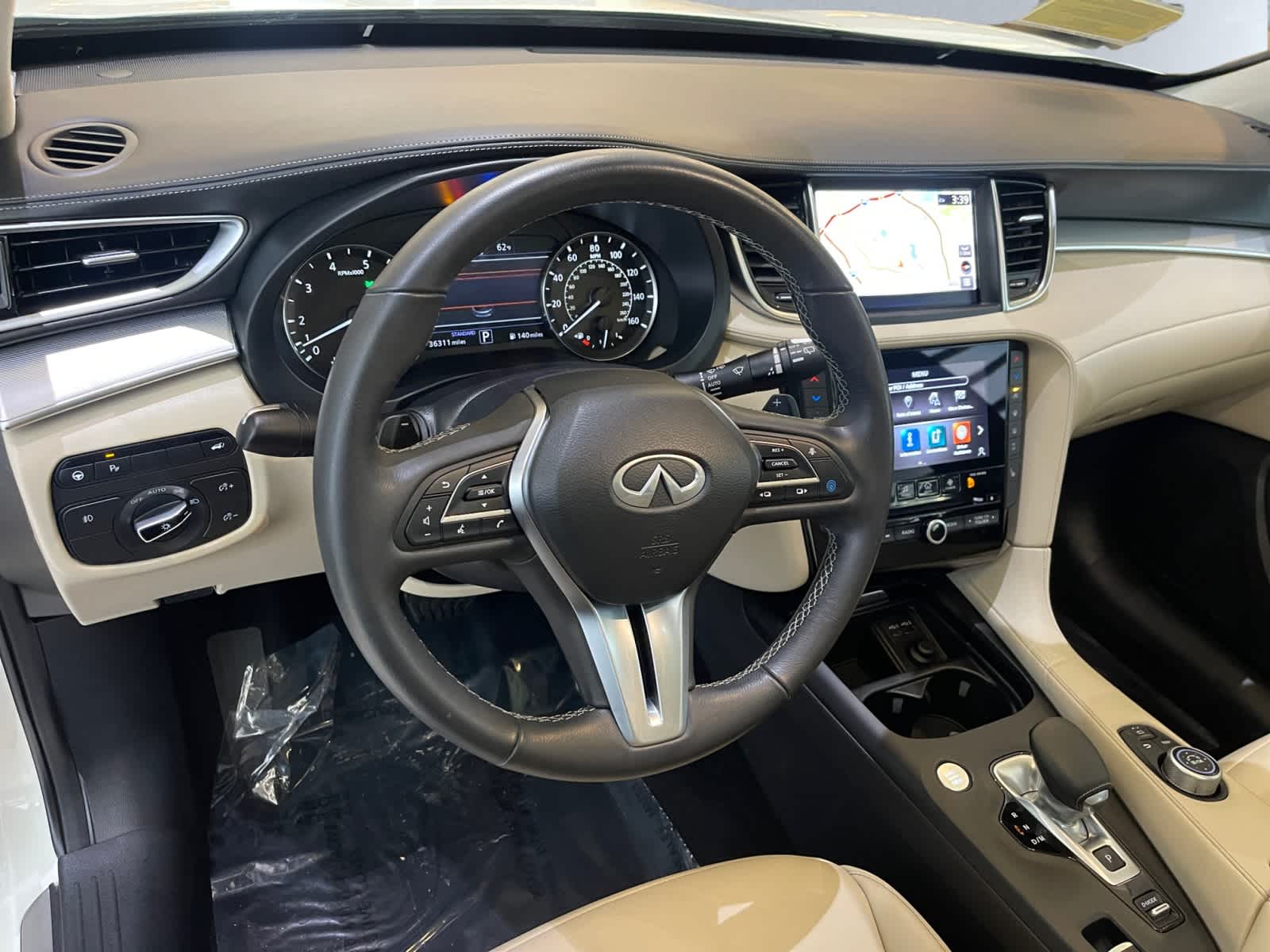 used 2021 INFINITI QX50 car, priced at $28,298