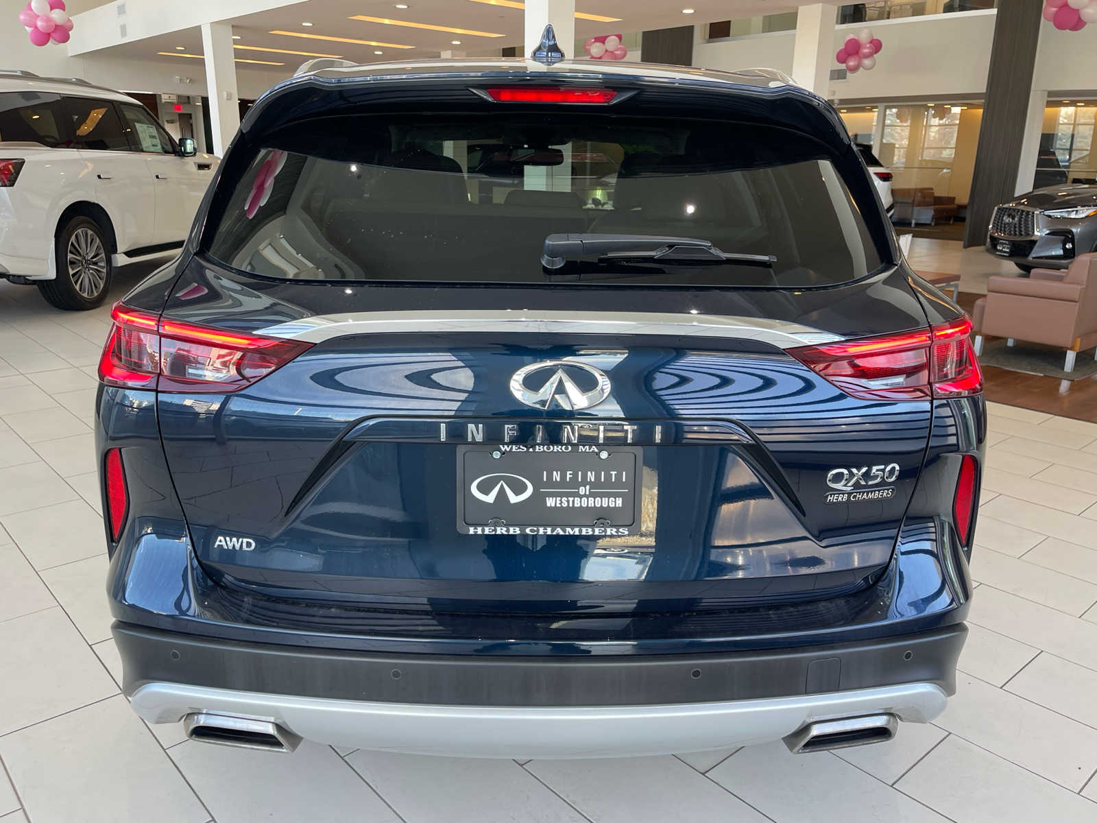 used 2020 INFINITI QX50 car, priced at $28,398