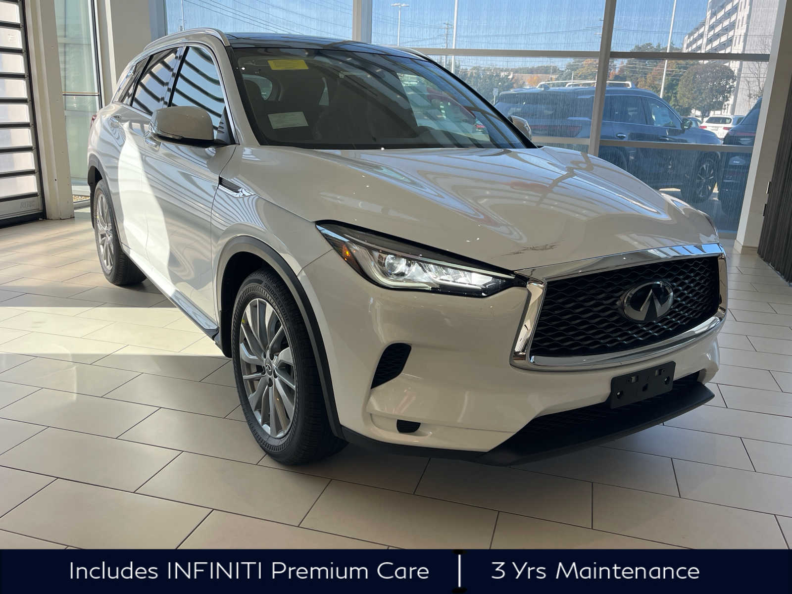 new 2025 INFINITI QX50 car, priced at $47,300