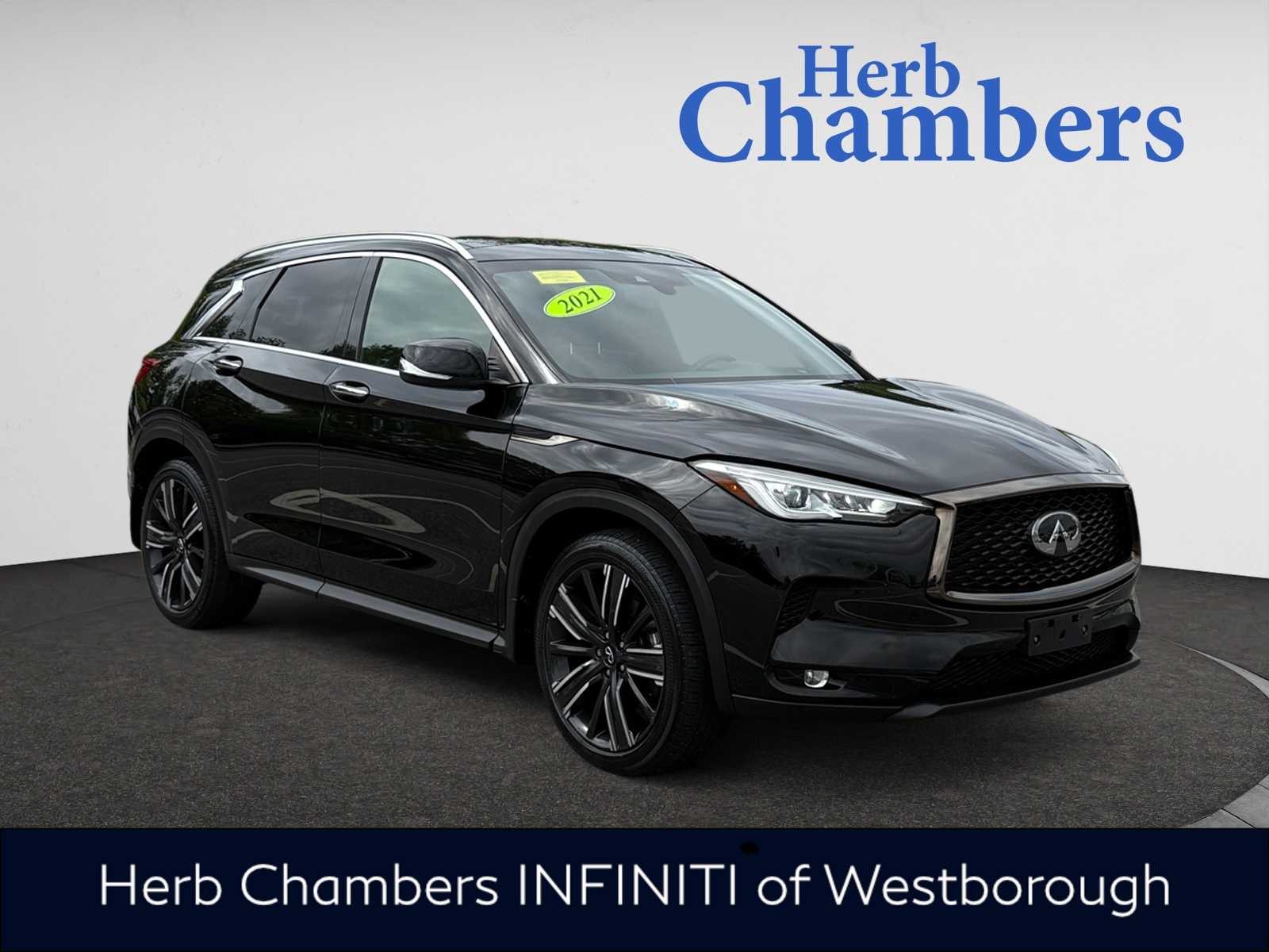 used 2021 INFINITI QX50 car, priced at $28,998