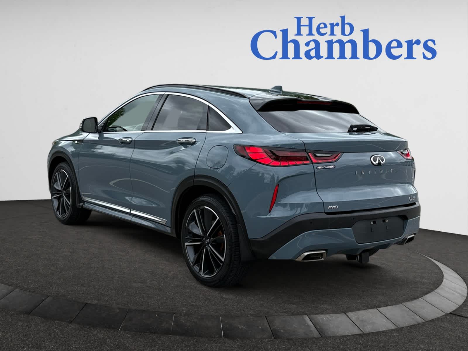 used 2022 INFINITI QX55 car, priced at $30,898