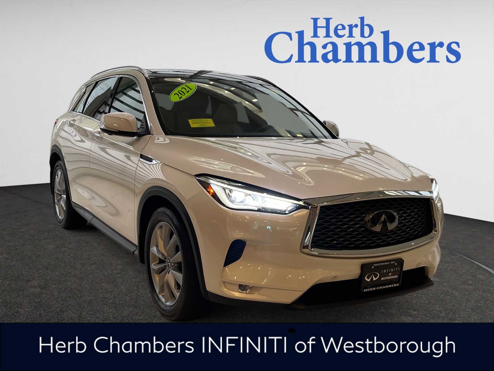 used 2021 INFINITI QX50 car, priced at $28,998