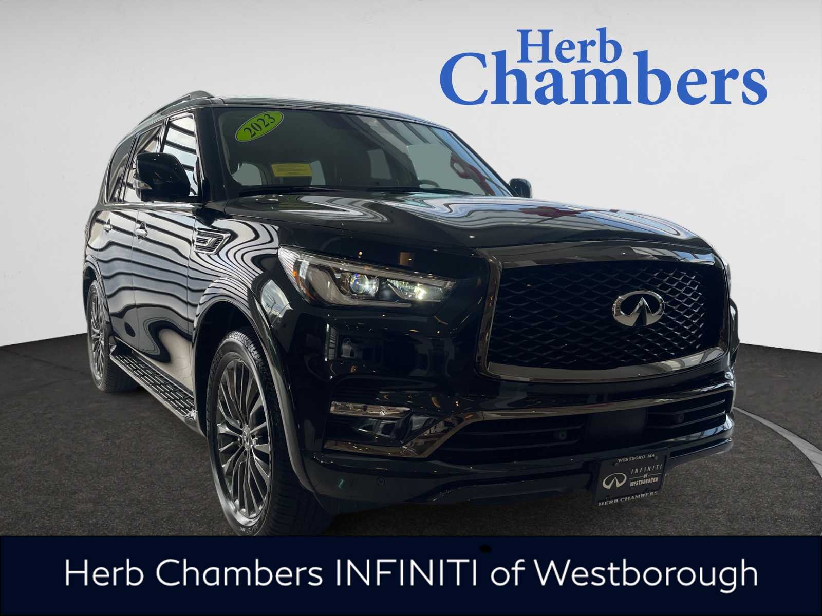 used 2023 INFINITI QX80 car, priced at $52,498