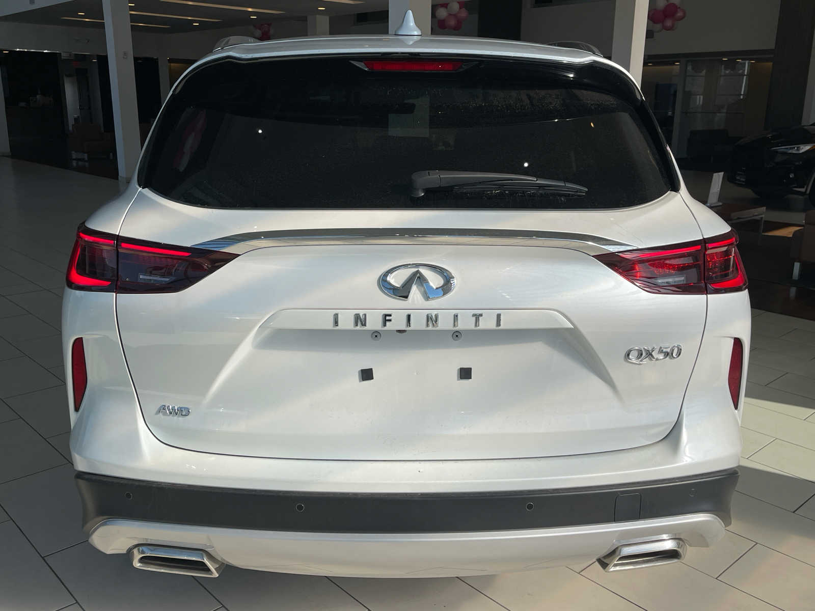 new 2025 INFINITI QX50 car, priced at $47,300