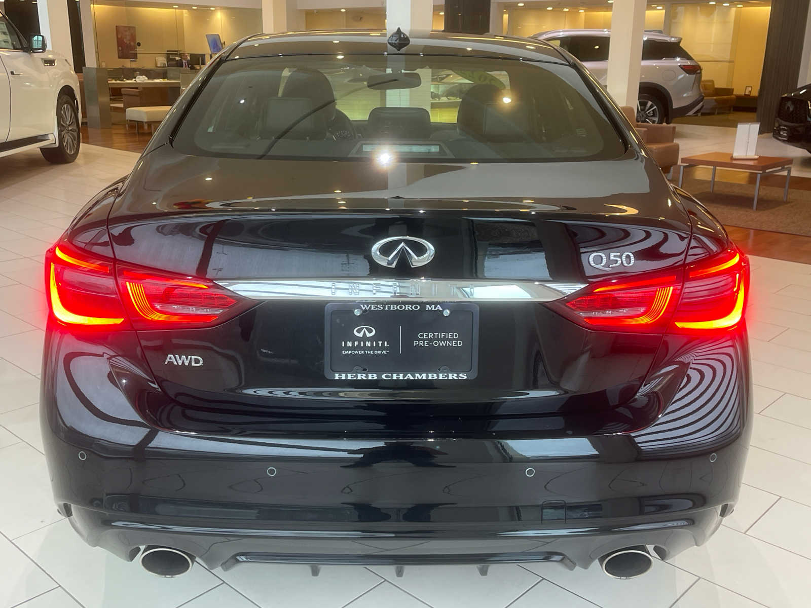 used 2022 INFINITI Q50 car, priced at $33,998